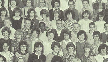Class of 1967 from 1965 yearbook